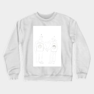 When you don't all share the same feelings Crewneck Sweatshirt